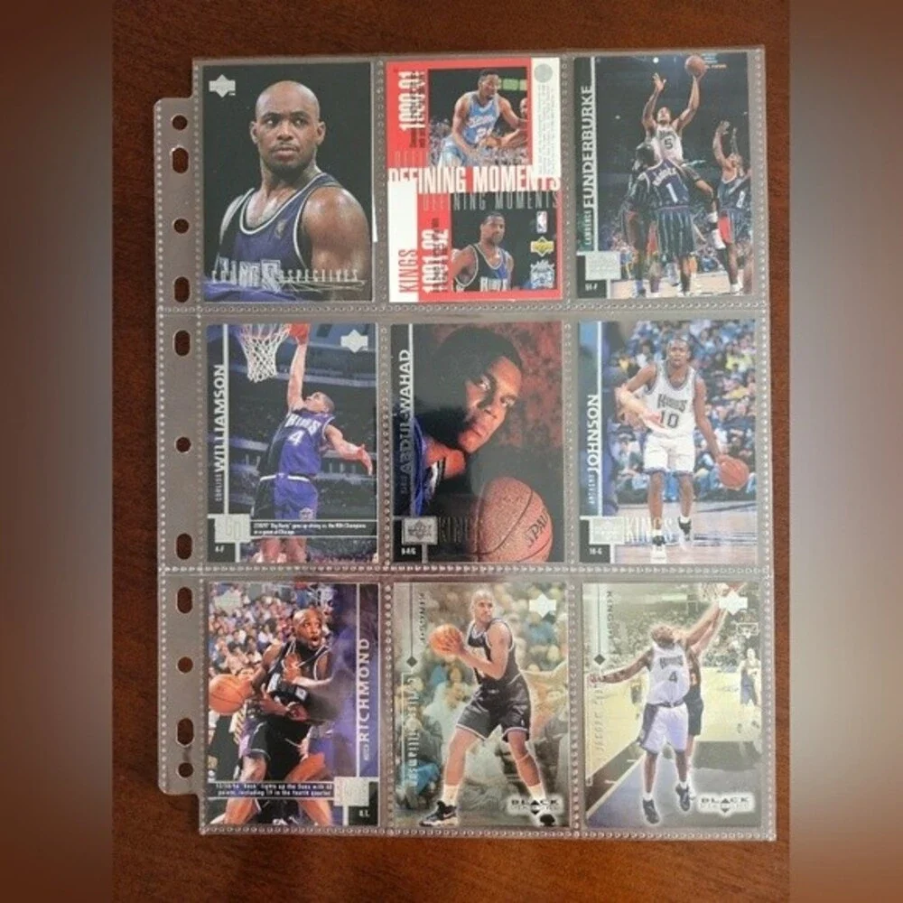 NBA Sacramento Kings Card Collection